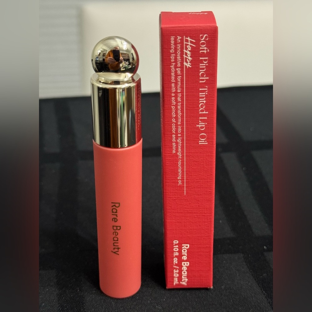 Rare Beauty Soft Pinch Tinted Lip Oil in Shade Happy